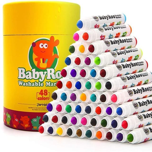 Washable Markers -Baby Roo - 48 Colors