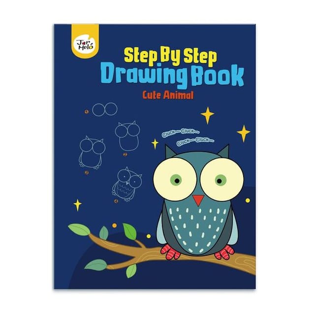 Step by Step Drawing Book
- Cute Animals