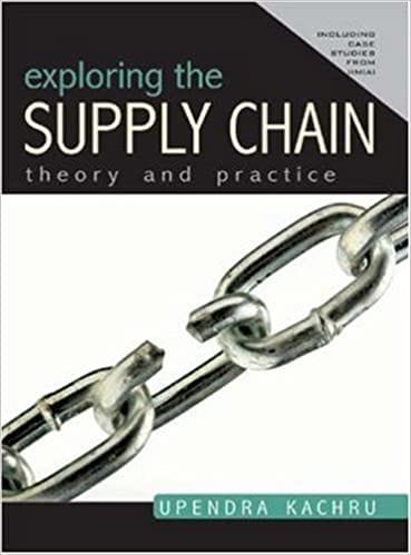 Exploring The Supply Chain: Theory And Practice