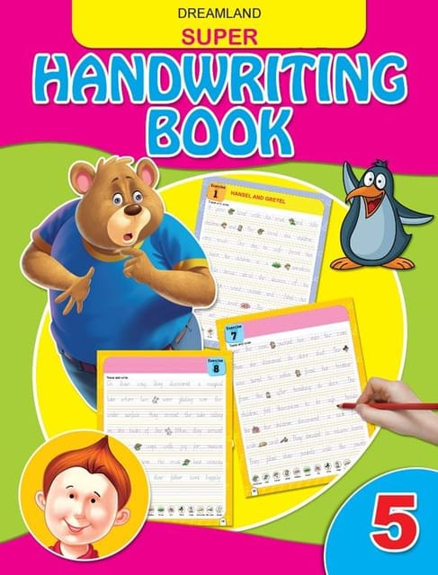 Super Hand Writing Book Part - 5 : Early Learning Children Book