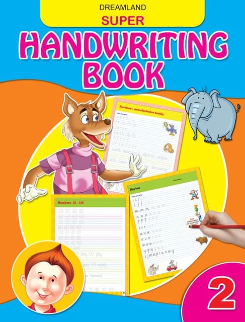 Super Hand Writing Book Part - 2 : Early Learning Children Book