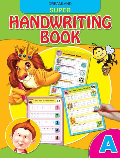 Super Hand Writing Book Part - A : Early Learning Children Book