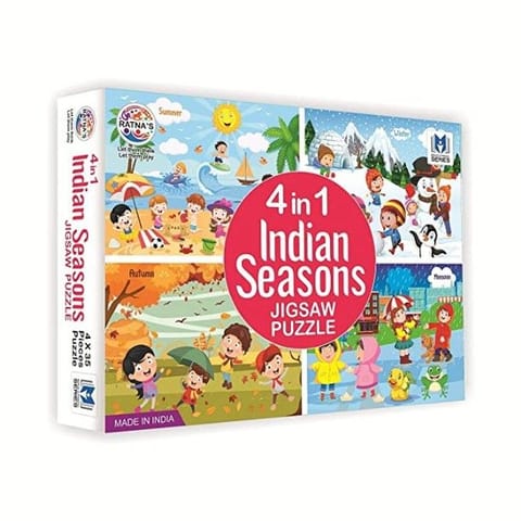 4IN1 INDIAN SEASONS JIGSAW PUZZLE