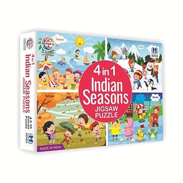 4IN1 INDIAN SEASONS JIGSAW PUZZLE