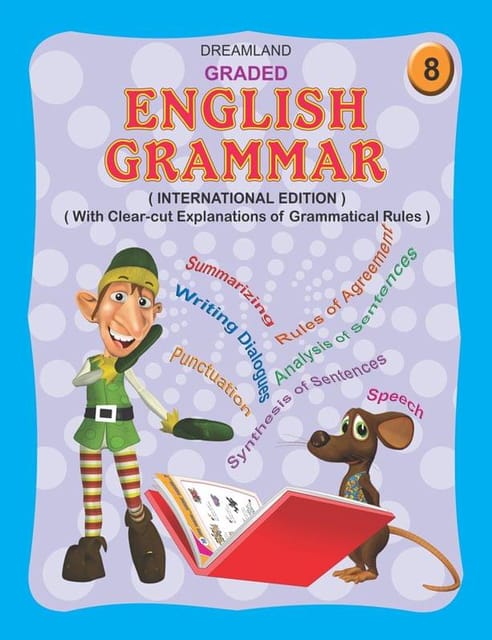 Graded English Grammar Part 8 : School Textbooks Children Book