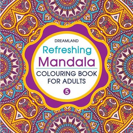 Refreshing Mandala - Colouring Book for Adults Book 5 : Colouring Books for Peace and Relaxation  Book