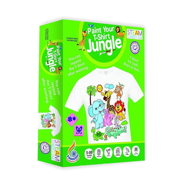 PAINT YOUR T-SHIRT JUNGLE