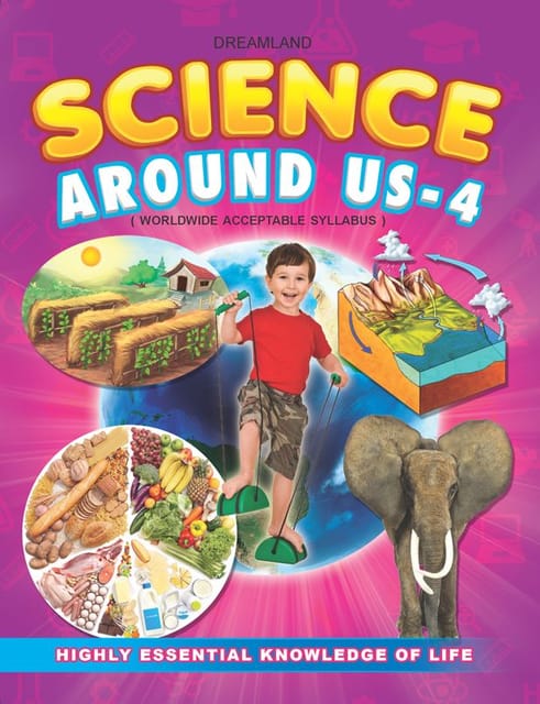 Science Around Us - 4 : School Textbooks Children Book