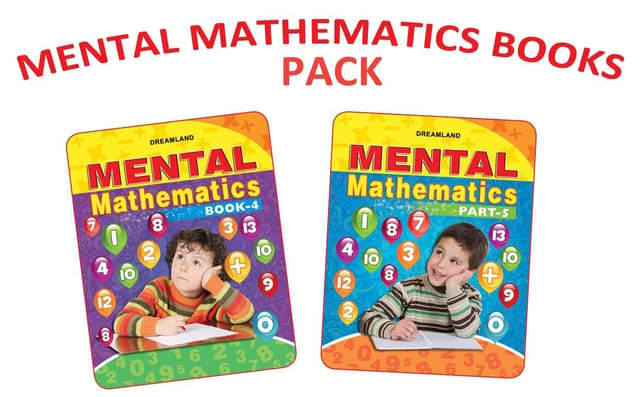 Mental Mathematics (Set - 3 ,Book 4,5) : School Textbooks Children Book