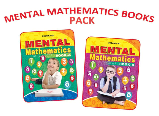 Mental Mathematics ( Set -1 ,Book A-B) : School Textbooks Children Book