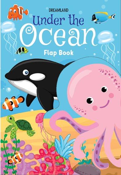 Flap Book- Under the Ocean : Interactive & Activity  Children Book