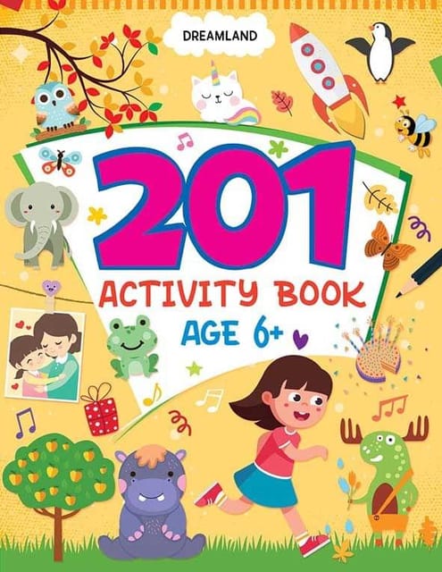 201 Activity Book Age 6 : Interactive & Activity  Children Book