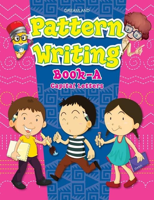 Pattern Writing Book part A : Early Learning Children Book