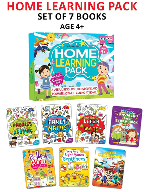 Home Learning Pack Age 4 : Early Learning Children Book