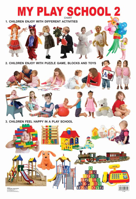 My Play School -2 : Educational Wall Chart