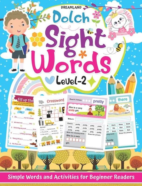 Dolch Sight Words Level 2- Simple Words and Activities for Beginner Readers : Early Learning Children Book