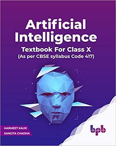 Artificial Intelligence Question Bank For Class 9 (As Per Cbse Syllabus Code 417)