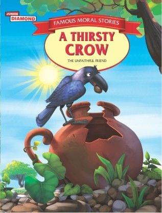 A Thirsty Crow Story Book With Colourful Pictures For Children