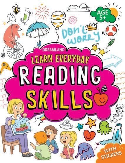 Learn Everyday Reading Skills - Age 5 : Interactive & Activity  Children Book