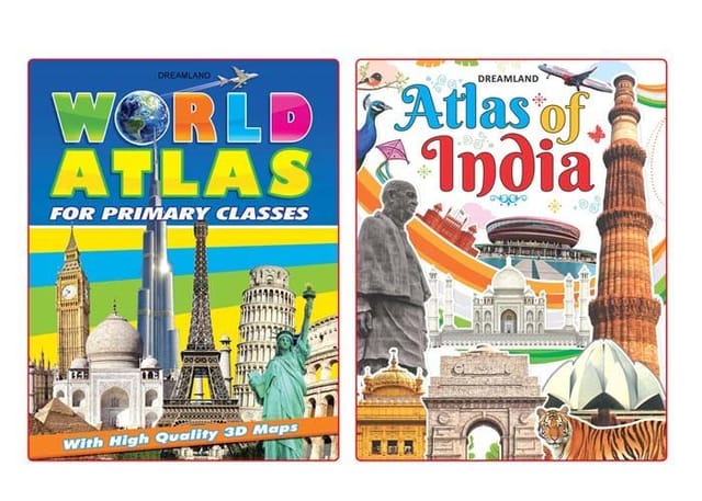 Atlases Pack (2 Titles) : Reference Children Book