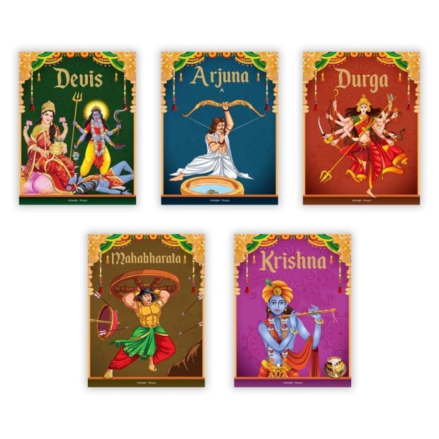 Children's First Mythology Stories - Pack of 5 books (4 to 7 years)