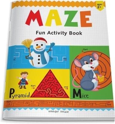 Preschool Activity Book Maze - Fun Activity Book for Kids - By Miss & Chief?