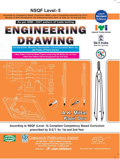 Engg. Drg. Electrical Sector  Nsqf - 5 Syll. 1St & 2Nd Year