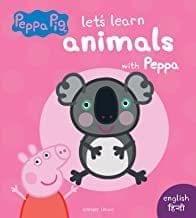 PEPPA BOARD BOOK - LET'S LEARN ANIMALS WITH PEPPA - ENGLISH & HINDI: EARLY LEARNING FOR CHILDREN