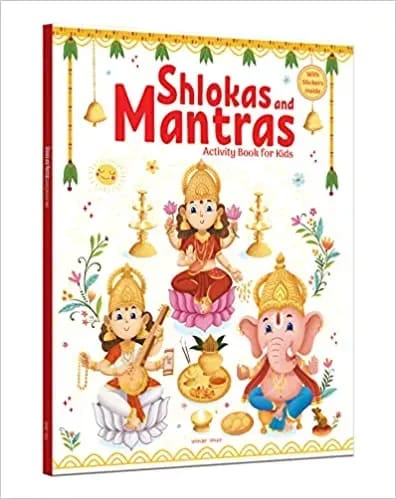 Shlokas And Mantras Activity Book For Kids