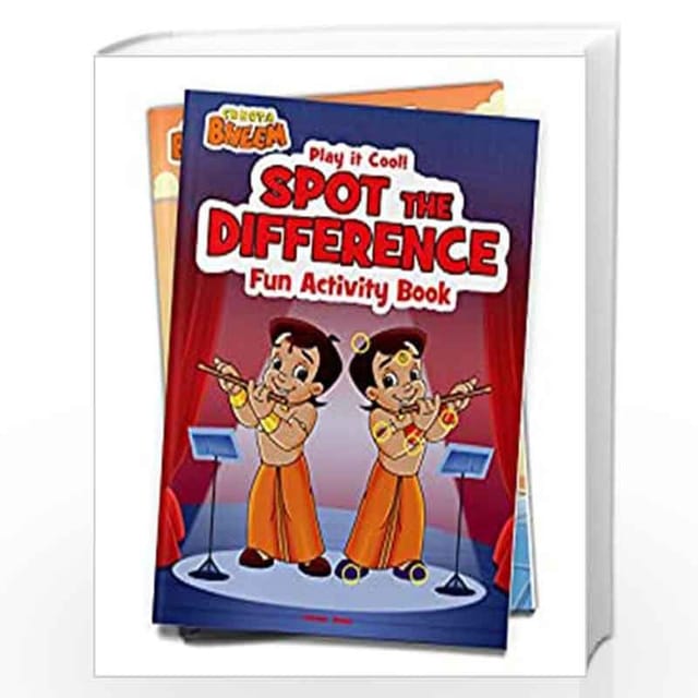 CHHOTA BHEEM - PLAY IT COOL! SPOT THE DIFFERENCE : FUN ACTIVITY BOOK