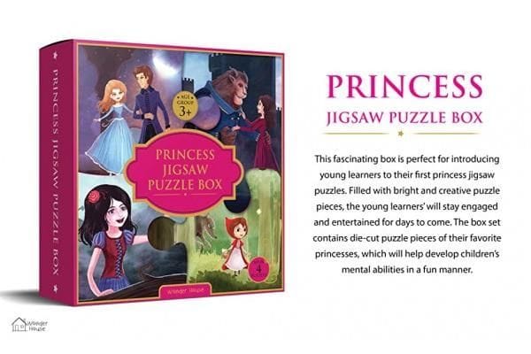 Princess Jigsaw Puzzle Box