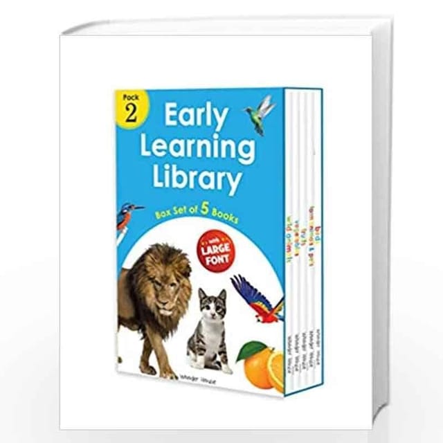 Early Learning Library - Box Set of 10 Books : Big Board Books Series (Large Font)?