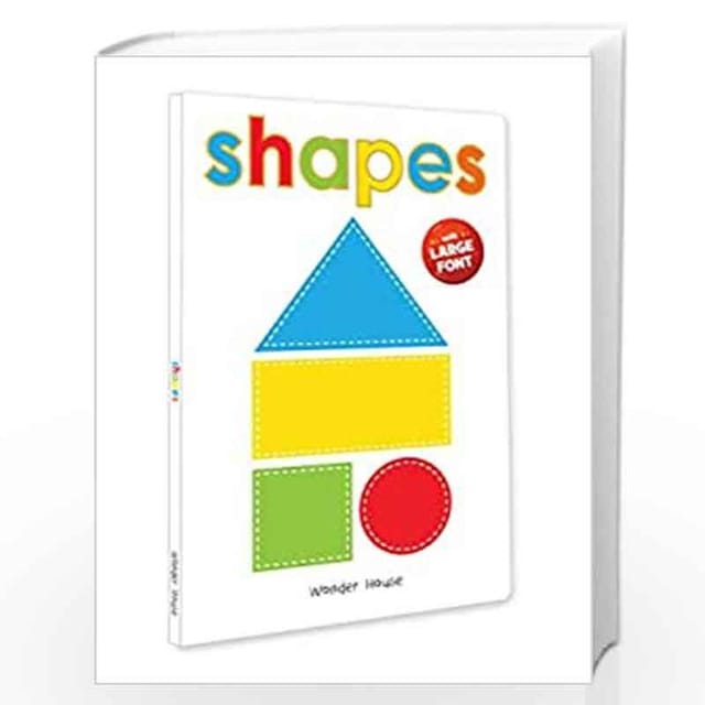 SHAPES - EARLY LEARNING BOARD BOOK WITH LARGE FONT : BIG BOARD BOOKS SERIES