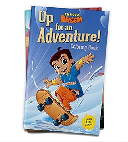 Chhota Bheem UP For An Adventure: Jumbo Size Coloring Book For Children (Giant Book Series)