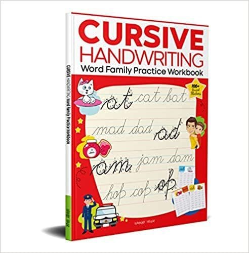 Cursive Handwriting - Word Family: Practice Workbook For Children