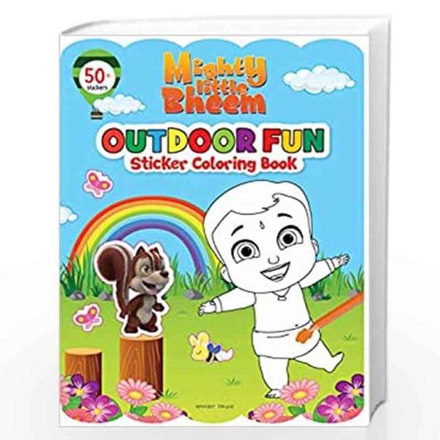 MIGHTY LITTLE BHEEM - OUTDOOR FUN : STICKER AND COLORING FUN ACTIVITY BOOK