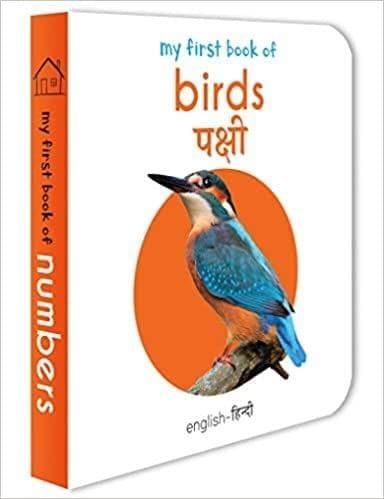 My First Book of Birds - Pakshi (English - Hindi): Bilingual Board Books For Children