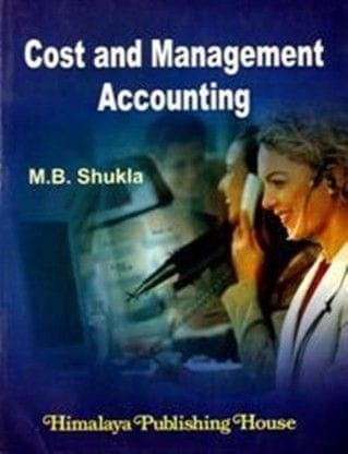 Cost and Management Accounting