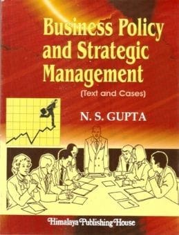 Business Policy and Strategic Management