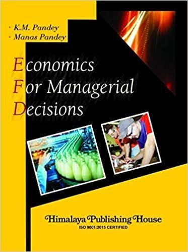 Economics for Managerial Decision [Paperback]?