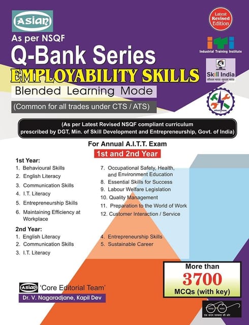 Q-Bank Series Employability Skills (Nsqf) 1St& 2Nd Yr.