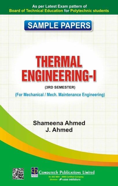 Sample Paper Thermal Engg.-I (3Rd Sem.) (Mech./Maint.Eng