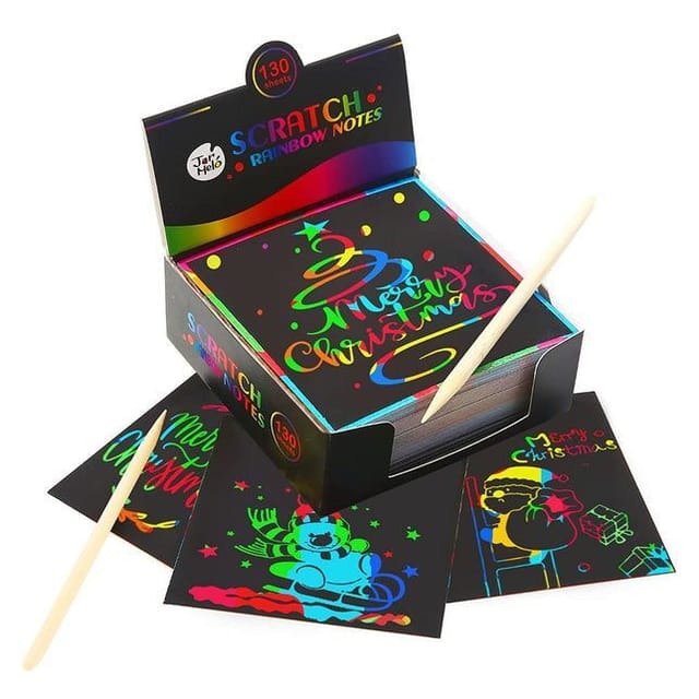 Scratch Art Notes Set