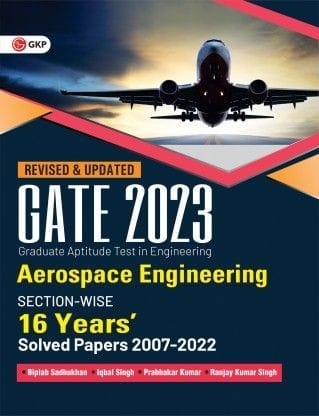 Gate 2023 : Aerospace Engineering - 16 Years' Section-Wise Solved Paper 2007-22?