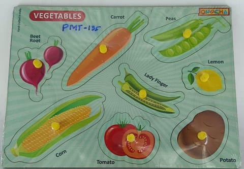 PEGGED PUZZLE VEGETABLES