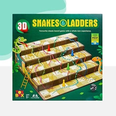 3D SNAKES AND LADDERS TB