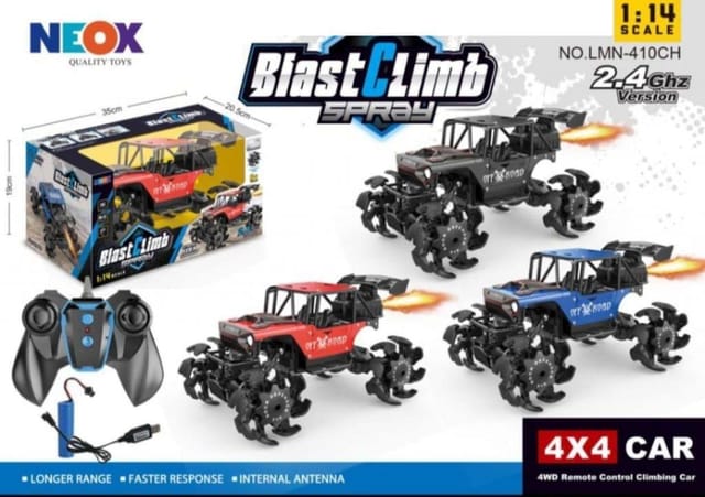 Blast climb 360 4x4 Remote control