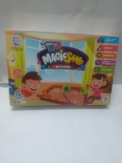 MAGIC SAND 3D SHAPE