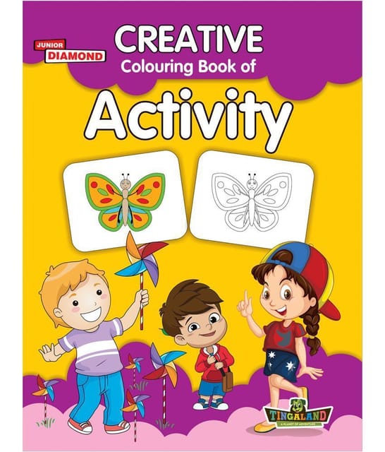 Creative Colouring Books Activity Pb English