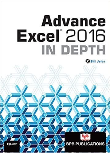 Advance Excel 2016 In Depth